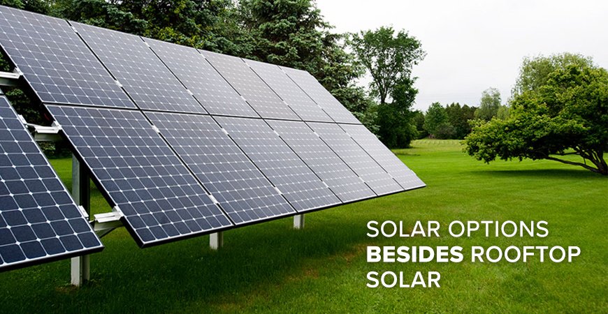 What Solar Options Are There Besides Rooftop Solar? | Solar.com