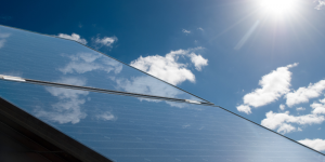 image of rooftop solar panels eligible for 30% solar tax credit